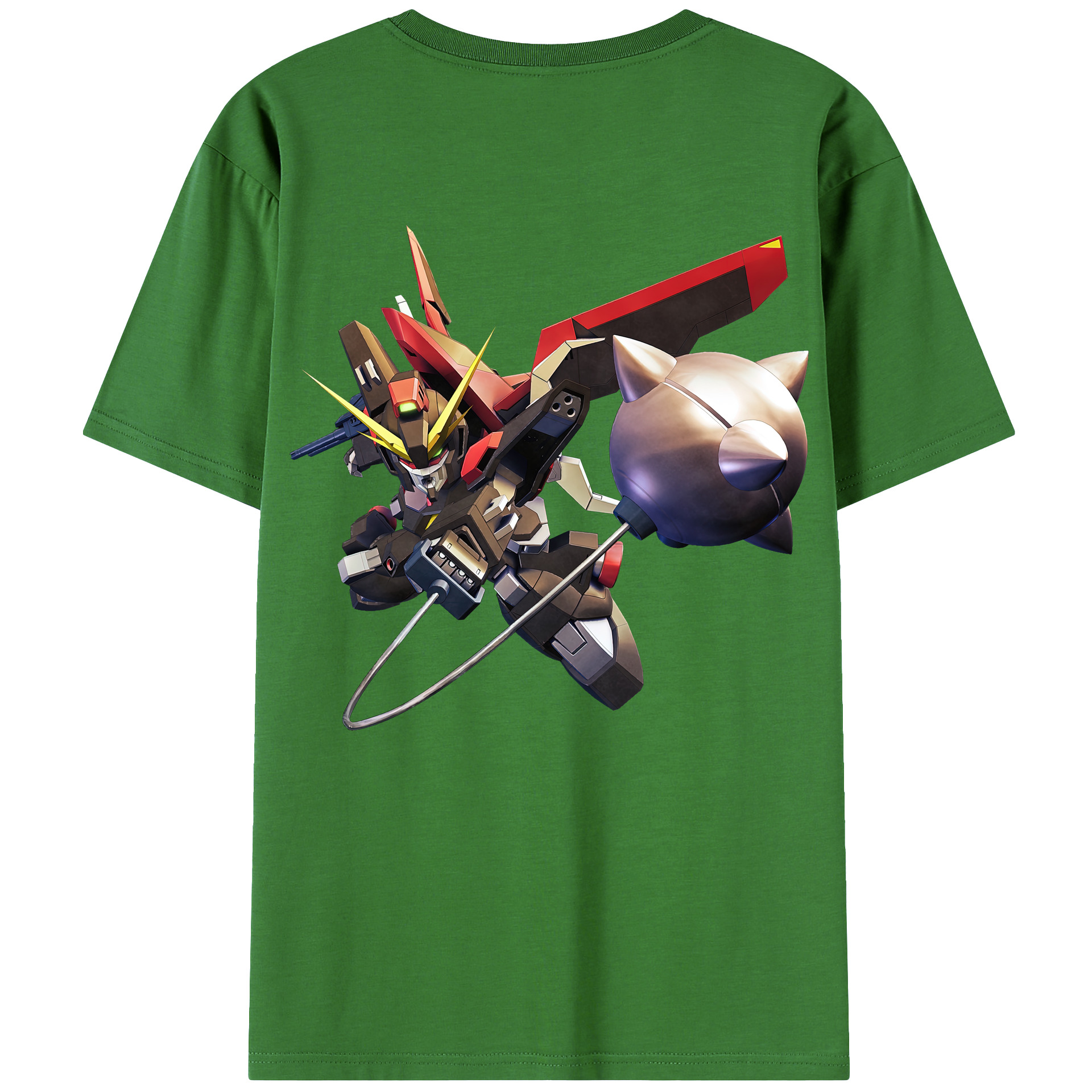 （画像用） 機動戦士ガンダム Mobile Suit Gundam レディース半袖Tシャツ(バックプリント)